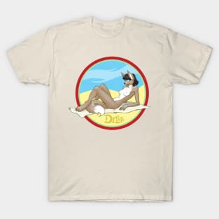 Miko on the Beach T-Shirt